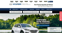 Desktop Screenshot of jeandumashyundai.com